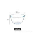 Clear glass bowl Modern simplicity Children's fruit noodle bowl Home salad bowl Egg bowl with noodles